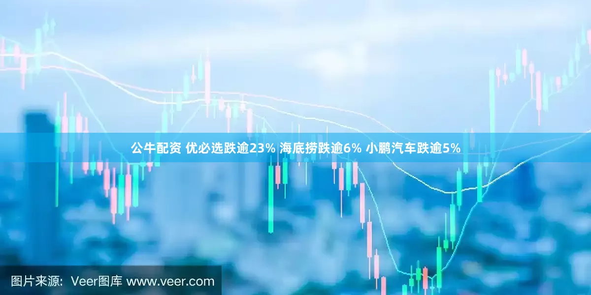 公牛配资 优必选跌逾23% 海底捞跌逾6% 小鹏汽车跌逾5%
