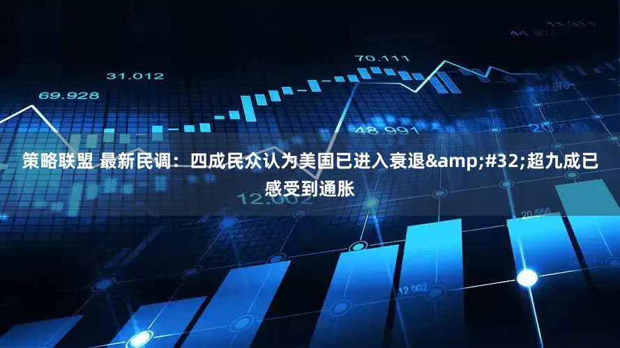 策略联盟 最新民调：四成民众认为美国已进入衰退&#32;超九成已感受到通胀